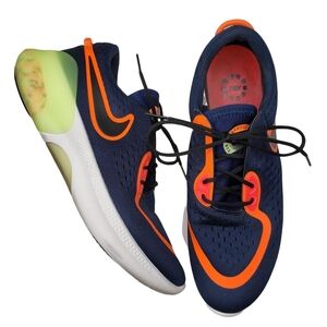 Nike | Joyride Dua Run Midnight Navy Blue Orange Men's Sneakers 10.5